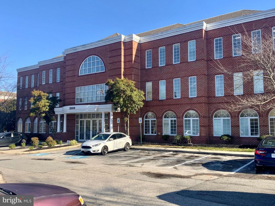 Awesome location in the heart of Waldorf office park area adjacent to Old Washington Road w/ easy access to Crain Hwy (301) . This space was a previous office space for a derm/plastic surgeon. Build out set up with reception room, office/front desk (reception area for check in/check out), private office, bath, 2/3 exam rooms w/ sinks as well as lab area & storage space. The building has 24 hour security with coded entry only after normal business hours, dual elevators, large lobby area, plenty of parking.  Must have strong references & credentials.  1251 S/F Unit has been freshly painted in a neutral color. CAM Est. Is $536. P/M and Tax Estimate is $324 P/M (Added to base monthly rent) Current base rent $2 ,085 P/M 
**No Salon Use** Professional building/Medical Building w/ offices.