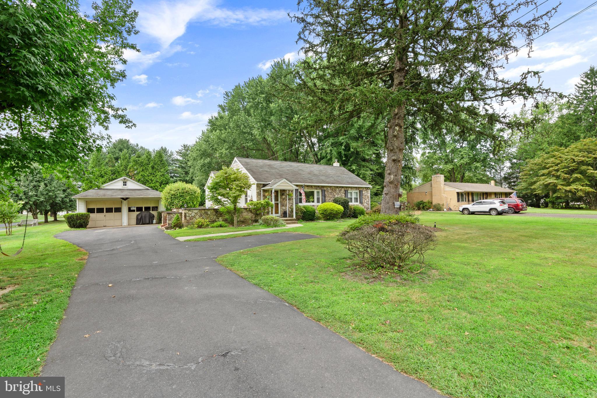 Nestled in the heart of Warrington and located within the award-winning Central Bucks School District, this delightful bungalow blends timeless character with thoughtful modern updates; making it the perfect place to call home.
Step inside to discover a warm and inviting layout featuring a cozy family room that opens to an upgraded eat-in kitchen. Stainless steel appliances, sleek countertops, and a functional island make meal prep a joy, while a formal dining room provides an elegant space for entertaining.
The home features two spacious bedrooms and one full bathroom, conveniently located on the main floor for ease and accessibility. Rich hardwood and ceramic tile flooring run throughout, enhancing the home's classic appeal.
A standout feature is the finished basement, offering flexible space that can serve as a home office, gym, playroom, media room, or guest suite. There is also another full bathroom in the basement, plus ample storage options. Whether you're looking to work, relax, or entertain, this level adapts to your needs.
Upstairs, a large attic presents exciting potential for future expansion; think additional bedrooms, a studio, or a private retreat. With generous square footage, the possibilities are yours to imagine.
Outside, enjoy a spacious deck and patio perfect for relaxing or hosting guests. The expansive 0.46-acre lot offers room to garden, play, or simply take in the peaceful surroundings. A detached garage and ample driveway provide convenient parking.
This well-maintained home offers classic charm, modern upgrades, and incredible flexibility, all within a top-rated school district and a welcoming community. Do not miss your chance to own a truly special property in one of the most desirable locations in Bucks County. Schedule your tour today!