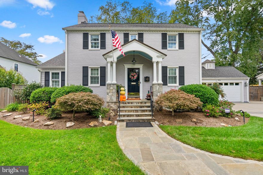 Nestled in a quiet, established McLean neighborhood, this stunning 4-bedroom, 3.5-bathroom home exudes timeless elegance and modern comfort, perfectly crafted for today’s living! Step inside and you will see the meticulous updates along with a seamless addition to the back of the house that includes the master bedroom suite, kitchen, family room and gorgeous covered back porch. Other features of the lovely home include rich hardwood floors, 2 gas fireplaces, custom built-ins, a main floor office and sunroom, a chef’s kitchen with a large island, walk-in pantry, coffee bar and a spacious dining area that flows to a handsome family room. The inviting back porch with slate flooring overlooks the professionally landscaped ½ acre yard, a true masterpiece offering year-round visual interest with mature plantings and over 12,000 bulbs! Four spacious bedrooms and 3 full baths are on the second level including the bright primary bedroom with a wall of windows, his and her walk-in closets, custom shelving, and bath with a steam shower, separate soaking tub, and enclosed water closet. The lower level features a rec room, large laundry room with cabinetry and loads of storage space. There’s also a detached 2 car garage with a large workshop space. The superb location just off Old Dominion with easy access to shopping, fine dining, Tysons Corner, and the Beltway and top-rated schools makes this property a true gem, welcome home!