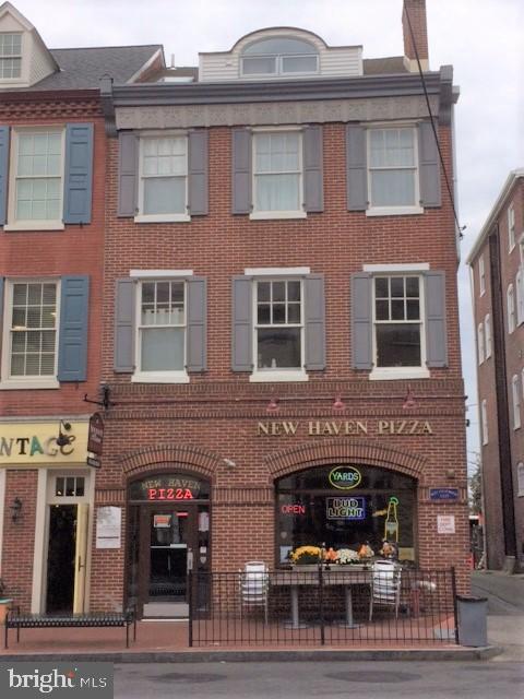 OFFICE SPACE AVAILABLE! Located in Historic West Chester across from the newly constructed, 44 West Building and Plaza, The 2nd Floor Rear is the only space left. The Rear is available at $1350 per month (875+/- sf at $18.51 per sf) . It consists of 2 offices, an office/conference with built-in cabinets, a powder room and a receptionist/storage/break room. This property is one-half block from the Historic Courthouse Complex, one block from the Justice Center and two and one-half blocks from the County Administration Building. It has proximity to three parking garages, three flat lots, plus plus on-street parking. This location is in the Business Improvement District (BID) and the HARB or Historic District with its quality shops and numerous restaurants. Owners operate first floor eatery. "West Chester Welcomes Thee!"