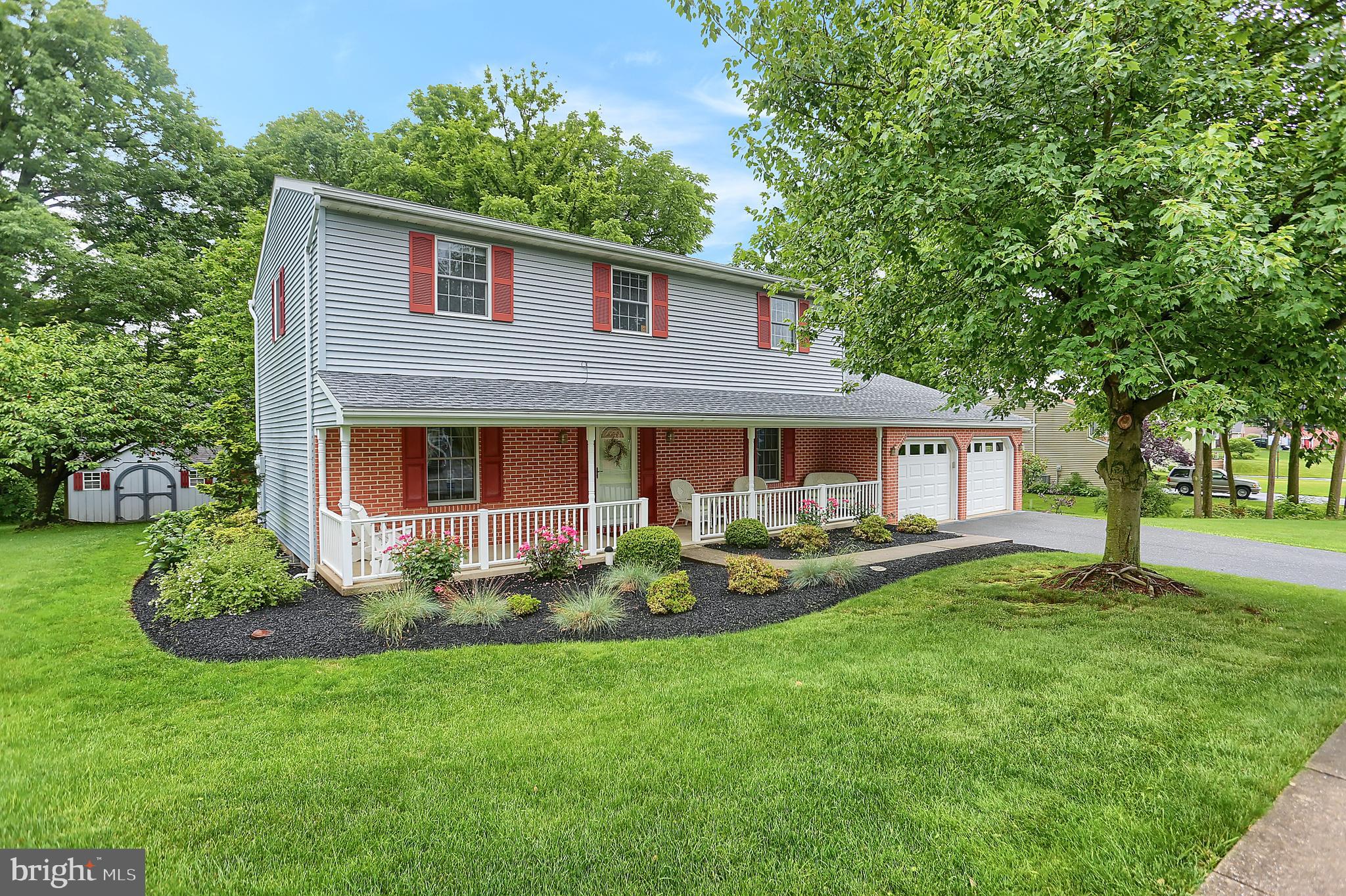Beautifully maintained and updated 2340 sq. ft 4 bedroom, 2.5 bath home in Elizabethtown Schools. Featuring master bedroom suite with custom bathroom and walk-in custom California Closet. Updated Eat-in kitchen features granite counter tops and built in appliances. Relax to the sounds of the trickling stream on the beautiful backyard deck and patio space or enjoy the summer breeze on the huge front porch. Oversized 2-Car Garage, Hardwood floors, Ceramic Tile, Wood Burning Fireplace, Finished Basement, and the list goes on. This one won't last long so schedule your private showing today!