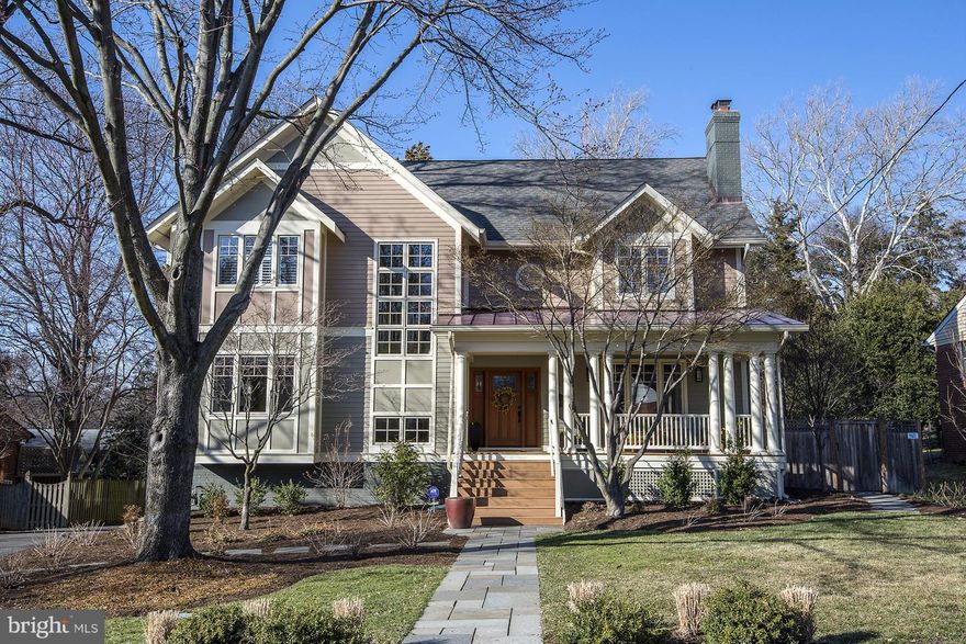 Designer Dream Home, Blocks from downtown McLean. Owner improvements over $150,000 including newly finished LL, new laundry room,  custom draperies & much more. Gorgeous kitchen, 9ft ceilings throughout, spacious family room & screened porch. 5 BR, 4 FBA, 2 HBA. Open rec room w/ new custom wet bar & bedroom w/ en-suite bathroom. Spacious fenced in yard, oversized 2 car garage.