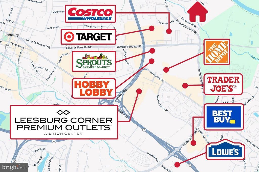 Photo of 1616 Chickasaw Place NE, LEESBURG, VA 20176 (MLS # VALO2108236)