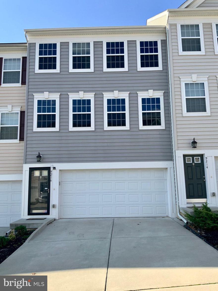 Appropved Short Sale This property is subject to third party approval.  Gorgeous and Spacious 3-bedroom, 3.5-bathroom Colonial style Townhome in Howard County located near all major commuter routes in Laurel, MD. Built-in 2016, this property offers 2,034 square feet of living space and a lot size of 1760 square feet with 2 Car Garage. The location is  easy access to US Route 1, I-95 and I-295, and is home to some of the best schools the area has to offer. In This Gorgeous house you walk into shiny new hard wood stairs leading up to your main level.  The Kitchen features granite countertops and a neutral backsplash suitable for any decor and seller upgrade of crown molding with shiny new hardwood floors that gleam through thru the whole level.  The owner's suite is very spacious with a Large walk in closet  with full bath and soaking tub.  Lower level has a  Family entertaining open floor plan that has a full bath and new tile floors.  The deck  backs to the woods, great for gatherings! Very Well Maintained  home.  The neighborhood has  a paved 2-mile trail and various amenities located in the North Laurel Community Center. Schedule your tour today! This one won't last long. Multiple Offers Highest and Best by Monday 8pm presenting