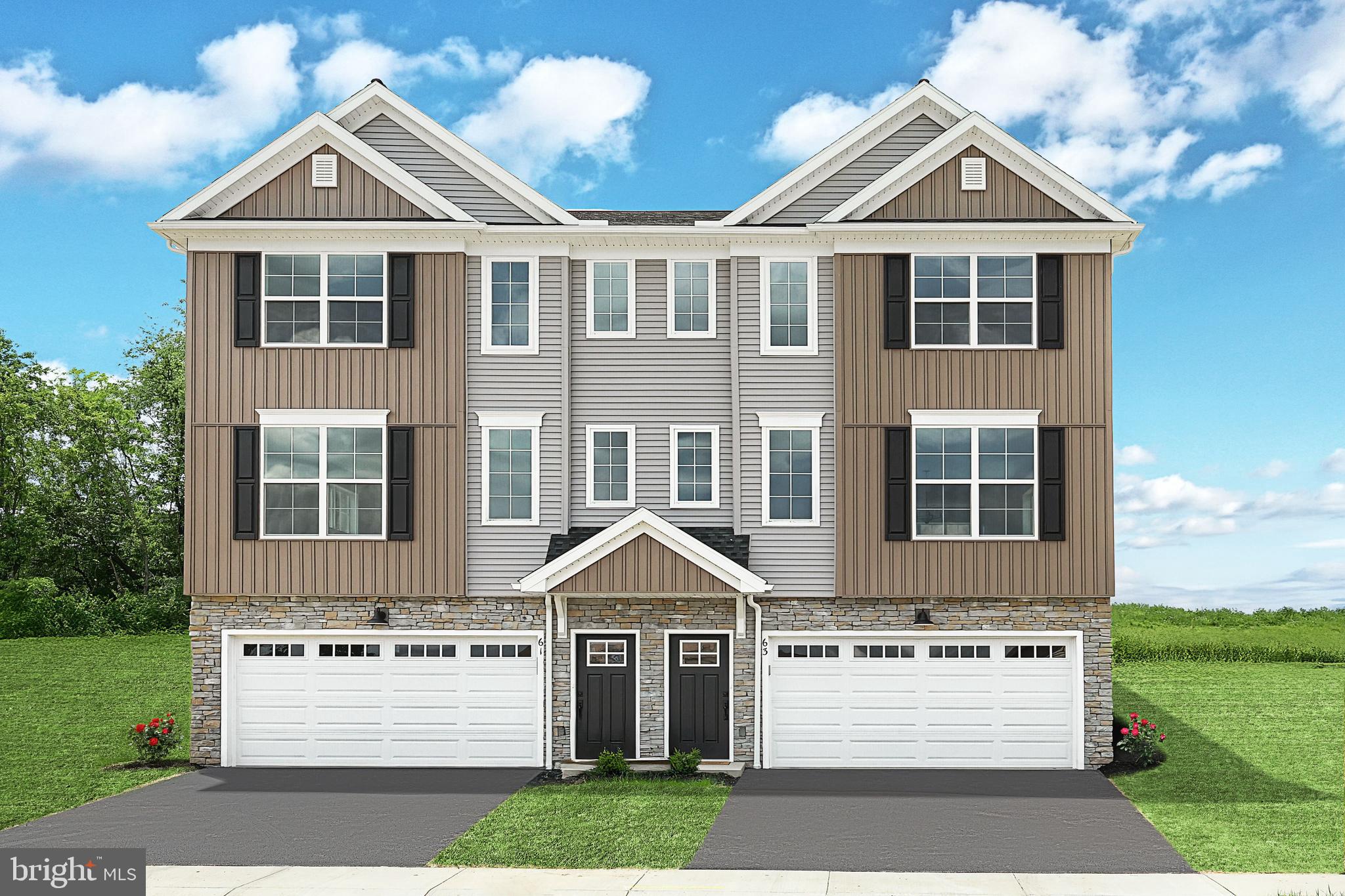 This 3-story townhome includes a 2-car garage and a patio for outdoor living. On the main level, the spacious living room opens to the dining area and kitchen. The kitchen features attractive cabinetry, granite countertops with a tile backsplash, and stainless-steel appliances. The 2nd floor owner’s suite includes a private bathroom and an expansive closet. Adjacent to the suite are 2 additional bedrooms, a full bathroom, and a laundry closet.