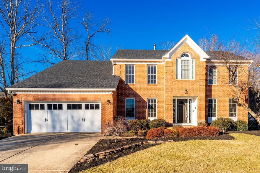 OPEN SUNDAY, MARCH 9th from 1-3pm. All offers are due by Monday, March 10th by 6pm. Come see this immaculately maintained and updated Colonial home in a fantastic community on a cul-de-sac. The sellers have invested over $150k in improvements over the years so you do not have to! Major renovations include a new Roof in 2018 (30 year architectural shingle), HVAC (2016), Windows (2016), Veriform Vortex Extreme Siding, gutters, soffits, downspouts, and maintenance free Trim (2016). The Kitchen was updated in 2020 with premium cabinetry (DuraSupreme) white maple & smoke cherry (island) , marble counters, under cabinet lighting, ceramic tile, oversized sink, and pull out garbage! Some appliances have been updated to include a newer induction cooktop (2020), black stainless steel Samsung Bespoke fridge (2025), and microwave drawer (2020). Newer real hardwood flooring throughout the main level in (2020). This home is a"door"able with new ProVia Front Entry door and garage entry door (2022) and newer Hass Premium American Tradition insulated garage door (2014). Enter and view the impressive two story family room featuring two skylights (2018) and a wood burning fireplace. There is a separate main level office off the formal living room and family room as well. Beautiful on the inside and out, other features include the HUGE 1/3 acre fully fenced and flat rear yard backing to trees! The large Deck off the family room is brand new (2025). Upstairs is a huge Primary suite with walk-in closet, and fully renovated bath (2017) with separate tub and shower, marble heated floors, frameless shower with upgraded glass (1/2") shower walls, and door with Diamond Fusion Protection Coating. The 3 additional upstairs bedrooms are a great size! The upstairs hall bath features porcelain floor with granite counters, double sinks, and premium glass doors (1/2") with Diamond Fusion Protection Coating. The basement features brand new Duralux Performance luxury vinyl plank flooring, tons of storage, large full bath, and a 5th bedroom with egress window.  To add extra light, the sellers added lighted faux windows and tons of recessed lights. There is an additional unfinished space for storage/workshop as well. Fantastic Centreville location convenient to RT 28, RT 29, Braddock Rd, I-66. Just a short drive to shopping, dining, Trader Joes, and hiking trails! Walk to the UOSA Polishing pond and go fishing or have a picnic. Don't miss out on this wonderful opportunity!