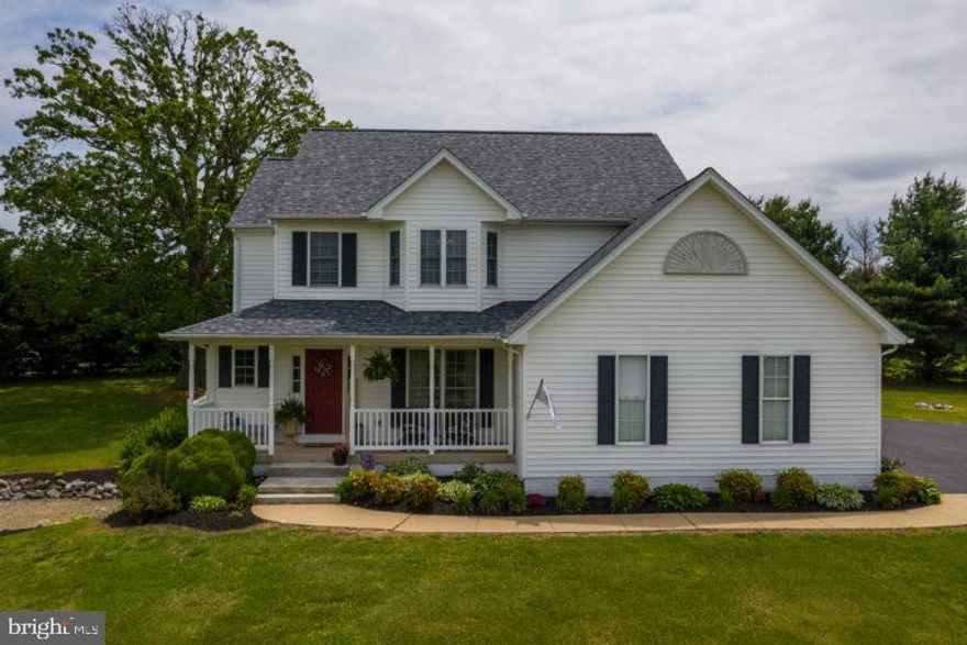 Beautiful colonial home in sought after Ni River Landing. Home features cozy front porch, gleaming hardwood floors, tiled flooring, granite counter-tops, breakfast bar, eating area leading to wonderful deck and private, fenced back-yard, built-ins, gas fireplace. Finished walk-out basement, features full bath, rec room, 4th bdrm (NTC), roof is only 1yr old, hot water heater 2yrs old, HVAC 5/20. Situated on over 2.3acres, in a cul-de-sac, close to shopping, dining, VRE, and preferred schools.