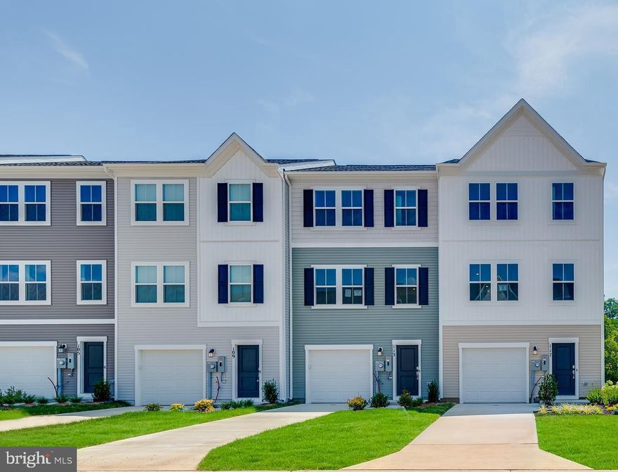 READY FOR IMMEDIATE DELIVERY!!!
Cold Spring Run is a community of new townhomes at a great value, coming soon to Martinsburg, WV, near public transit, commuter routes, recreation and shopping.

Introducing the Harriett floor plan by Lennar, where luxury meets affordability. This 3-level townhome boasts a front-load 1-car garage, a spacious backyard, and 3 bedrooms. With 2 full baths and 1 half bath and an alternate third floor plan with a 2-foot extension, you'll have all the space and conveniences you desire. When you step into the home from the 1-car garage you will see the spacious rec room waiting to be transformed to meet your needs. Once on the second level, you'll see the kitchen features beautiful white ornamental granite countertops, Barnett Maple cabinets in Slate, and Frigidaire stainless steel appliances.  This level has a half bath and an open concept connecting the dining room and great room. Upstairs, you will find all 3 bedrooms and 2 full bathrooms. The primary suite includes a walk-in closet. The laundry is upstairs for added convenience. Don't miss your chance to be one of the first homeowners in this up-and-coming community!

*Prices and incentives are subject to change without notice. Photos are of a similar home. Prices and features may vary and are subject to change. Prices do not include closing costs and other fees to be paid by buyer and are subject to change without notice. This is not an offer in states where prior registration is required. Void where prohibited by law. Copyright © 2022 Lennar Corporation. Lennar, the Lennar logo are U. S. registered service marks or service marks of Lennar Corporation and/or its subsidiaries. Date 02/22