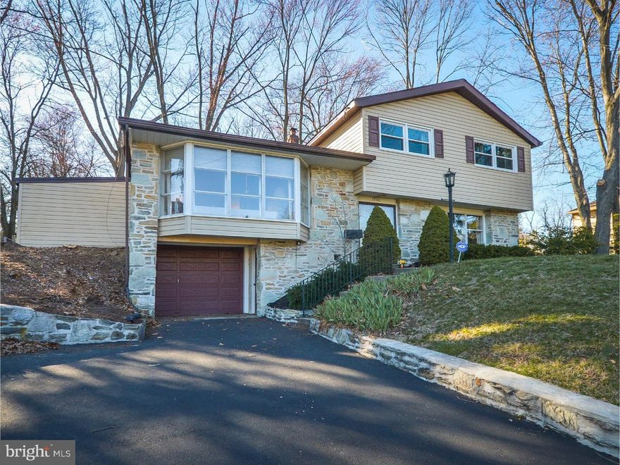 Looking for a GREAT School District? Award Winning Upper Dublin School District with state of the art High School. This Country Club Manor HOME is being sold in "AS IS" condition and needs TLC. Inspections are welcome but Seller will make No Repairs. Whether your an Investor or looking to move into a Single Family HOME in Upper Dublin this is a GREAT OPPORTUNITY! This future dream HOME features NEW ROOF (2016), NEWER Carrier GAS Heater and Central Air Conditioner, some NEWER Vinyl Windows, 3 Bedrooms, 2.5 Bathrooms with hardwood floors, GARAGE and PATIO situated on almost 1/2 acre wonderful lot! Front double door entry to Foyer leads to Huge sunlit Family Room with GAS FIREPLACE flanked by built-ins, STONE WALL and several windows. Laundry/Mud Room with utility sink, shelving and exit to back yard. Powder Room. Light and bright Living Room features several windows and is completely open to spacious Dining Room with vaulted ceiling, double window and beautiful chandelier which leads to adjacent eat-in Kitchen with tile floor, NEWER stainless steel side by side refrigerator, stove top (with gas cooking), wood cabinets, double window and exit to Patio. Upper Level (hardwood floor under steps to and including bedrooms) highlights Master Bedroom with double closet, double window and Full Bath with ceramic tile floor, stall shower and linen closet. 2 additional generous sized Bedrooms with built-in shelving and organized closets. Hall Bath with tub, tile floor and linen closet. Basement with CEDAR CLOSET, built-in shelving and exit to the Garage (outside exit). Super location! Walk to Sandy Run Middle School and Fairway Shopping Center! Convenient to major routes (PA Turnpike, 152, 611, 309), Manorlu Swim Club, Lulu/Manufacturers/Sandy Run Country Clubs,  Sandy Run Park, Twining Valley Golf Club, Willow Grove Mall and LA Fitness! This solid and comfortable HOME has "GOOD BONES" and could be amazing! Make this HOME YOUR OWN! Easy to show and available immediately!