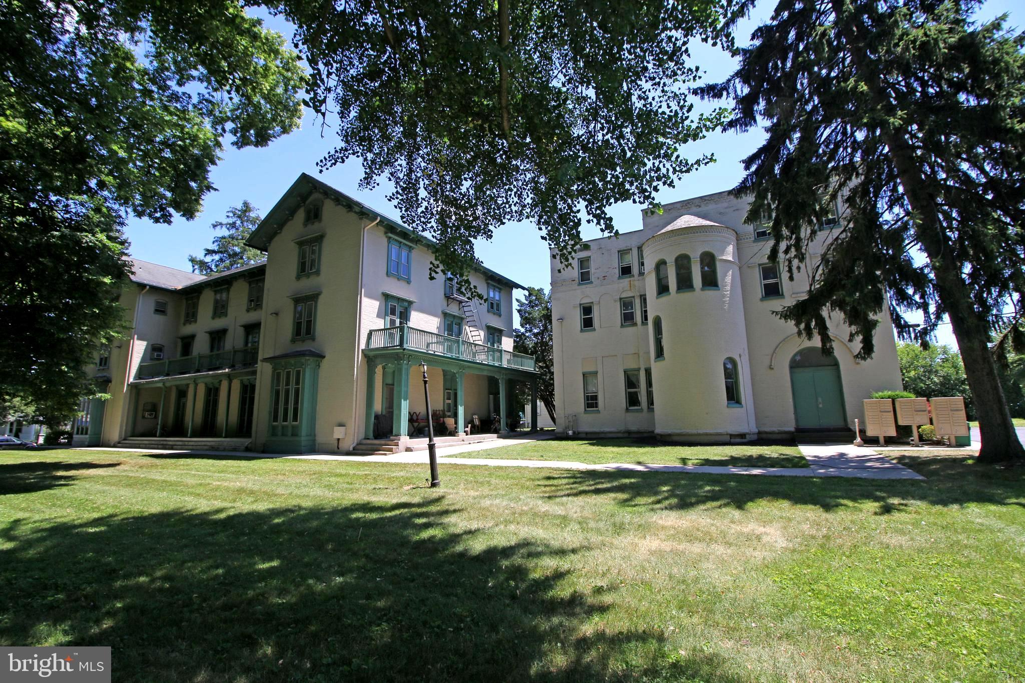 Large first floor, two-bedroom apartment available in the Old Irving college building.