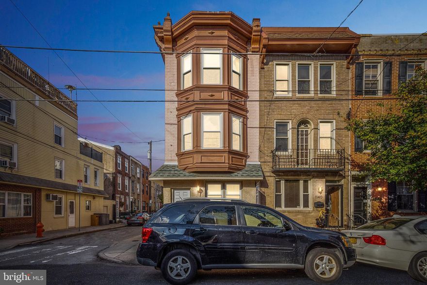 Great Investment Opportunity! This classic townhome found very close to East Passyunk Ave, 9th St Italian Market, and Washington Ave is tucked away on a quiet and low traffic block. It is a 2 unit investment property with 2 beds and 1 bath in each unit. The lower unit Unit A faces Annin St and has its own entrance and a small 2nd floor deck. The upper unit, Unit B faces 7th St and has its own entrance from the 7th St side.  Both units have modern features and the same design. The main living areas have gleaming wood-look tile flooring and recessed lighting throughout. The open kitchens are well equipped with new stainless steel appliances, stone countertops, charming tile backsplash, and tons of cabinets for storage. Both units have 2 bedrooms with a full hallway bath with shower and tub combo, their own individual laundry closets and plenty of closet storage making both floor plans ideal for a variety of tenant needs including roommates who want to share the space. The lower unit has a balcony perfect for grilling and outdoor seating. There is one owner for both condo units and the association in its entirety. Documents can be passed along to the new owner as to do as they wish.   Both units are currently leased for $1695/month. Don’t miss this rare opportunity! Schedule an appointment to see this treasure today!
