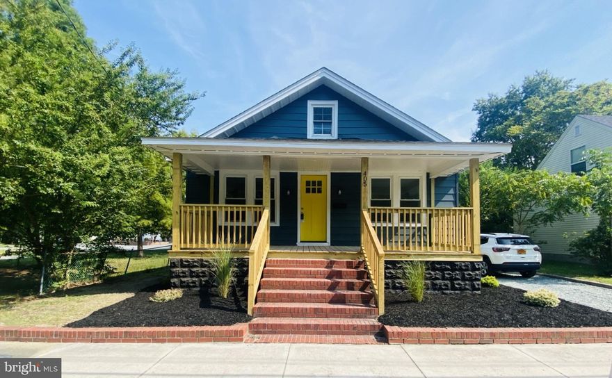 This cute Bungalow has been recently renovated with colonial blue exterior and  a pop of canary yellow to add to it's charm.  This home offers a New 30 year roof, New HVAC,  New  Flooring,  New full Bath, New half Bath.  There is a  Brand New Kitchen with Granite  Countertops, New Shaker style Cabinets, New Appliances, and plenty of Counterspace.  Outside you will find a large,  newly constructed porch to sit and relax.   There is even a new driveway and fresh landscaping.  All the hard work has been done and now it is waiting for its new owners to enjoy all it has to offer.    Be sure to  check out this Open-Concept, newly renovated home centrally located,  close to shopping, the zoo, parks, restaurants and so much more.
