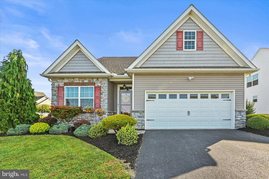 Step into elegance and comfort at this beautifully upgraded 3-bedroom, 3-full-bath home located on a premium corner lot in the Northeastern School District. With new luxury vinyl plank flooring and carpeting throughout and a NEW AC UNIT being installed soon, this home is a perfect blend of contemporary style and cozy charm.

From the moment you arrive, the striking curb appeal and inviting covered front porch set the tone for what’s inside. The spacious open-concept layout is filled with natural light, soaring vaulted ceilings, and a gas fireplace that creates a warm and welcoming ambiance.

The heart of the home is the gourmet kitchen, featuring gleaming granite countertops, stainless steel appliances, and a large kitchen island that’s perfect for morning coffee or entertaining guests. Flow seamlessly into the living and dining areas where the open design ensures you’re always part of the action.

The main-level primary suite is a true retreat with a walk-in closet and an ensuite bath, your private oasis to unwind at the end of the day. An additional main-floor bedroom, full bath, and convenient laundry room provide practical function without compromising on style.

Upstairs, a versatile loft area overlooks the living room and is perfect for a home office, playroom, or reading nook. You’ll also find a spacious third bedroom and full bath.

Step outside to enjoy the covered concrete patio, complete with an outdoor ceiling fan, overlooking the fenced-in backyard. It’s a perfect setting for summer BBQs or peaceful evenings under the stars.

Don’t miss your opportunity to see this home in person! Schedule your showing today!