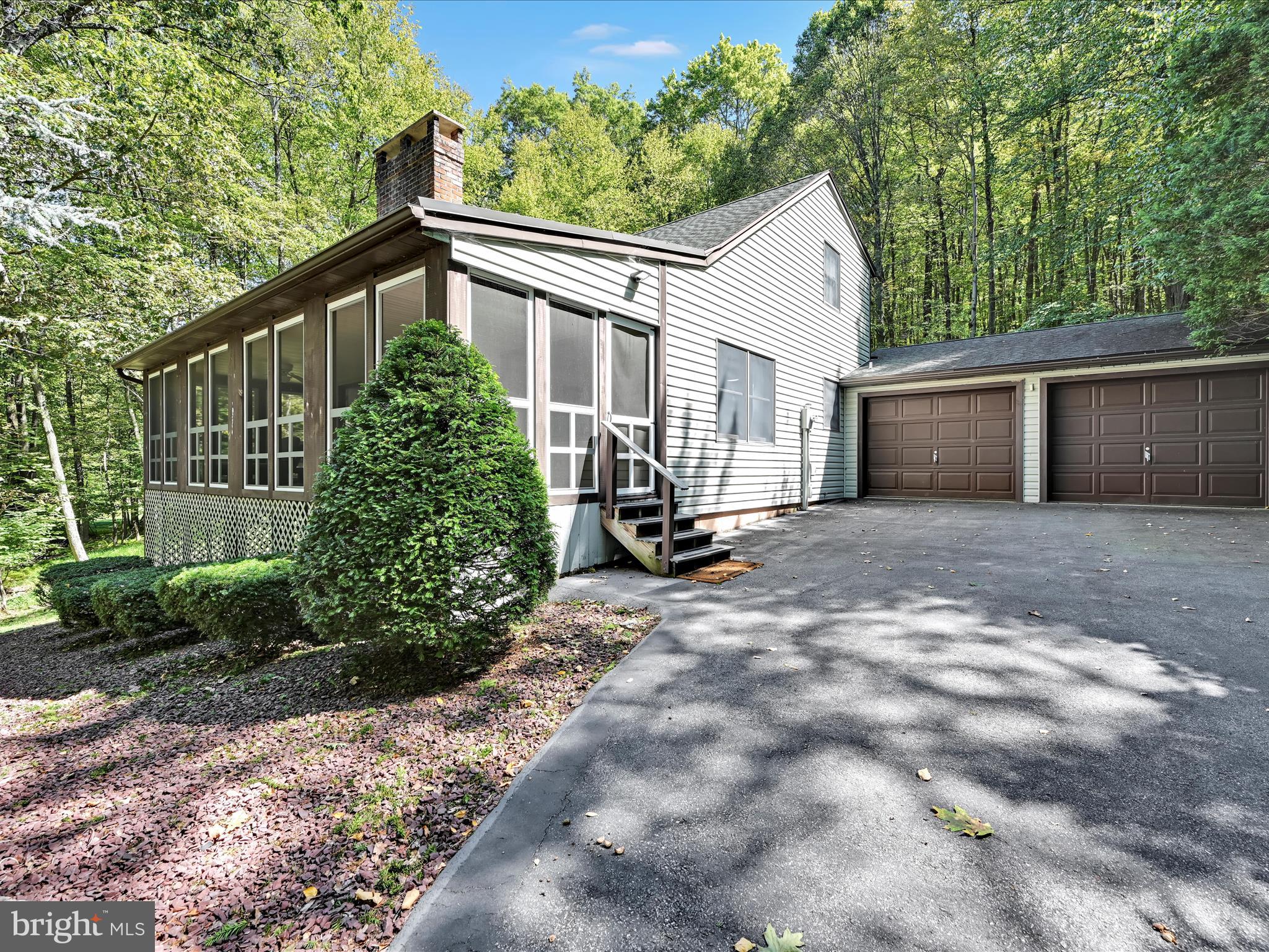 Get ready to fall in LOVE with 507 Whitetail Circle! A charming, newly renovated Salt Box style home nestled in a quiet cul-de-sac in Tamaqua Area School District. This home offers 1,300+ sq ft of living space with 3 bedrooms and 2 full bathrooms. The main level features an open floor plan with a spacious living and dining area, a well-appointed kitchen with appliances, large primary bedroom, and a full bathroom. The second-floor loft overlooks the living room and offers 2 generously sized bedrooms with large closets and a 2nd full bathroom. The large windows and skylights provide an abundance of natural light, creating a warm and inviting atmosphere throughout this home. Enjoy outdoor living with two large screened-in porches —one in the front and another in the back —plus a wooded 0.6-acre lot that offers privacy and plenty of space for relaxation or recreation. The full unfinished walk-out basement offers a laundry area, plenty of storage space or potential for future living space. An attached 2-car garage with workbench adds additional functionality. ---- ✨Recent (2025) updates include: new PEX plumbing system, new drywall, new flooring throughout, updated bathrooms, new kitchen counters and backsplash, and a new hot water heater ✨ ---- Completely renovated and move-in ready, this home combines privacy, character, and convenience—making it a truly unique opportunity. ...... ✨ GOOD NEWS —💰 Property Taxes projected to be lower starting in 2026! (feel free to reach out to Listing Agent for details and/or verify with tax collector ✅)