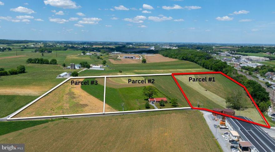 The tax information is not correct. This is a recently subdivided tract, and taxes have not been reassessed.
This listing is for Parcel 1 Only,9.5 acres for $1,881,000.00

Prime Industrial Zoned Land For Sale

Parcel 1:   $1,881,000  -  9.5 +/- Acre Lot with Rail Frontage ( This Listing)

Situated between Route 30 & Route 741
Located in Paradise Township, offering excellent connectivity and accessibility