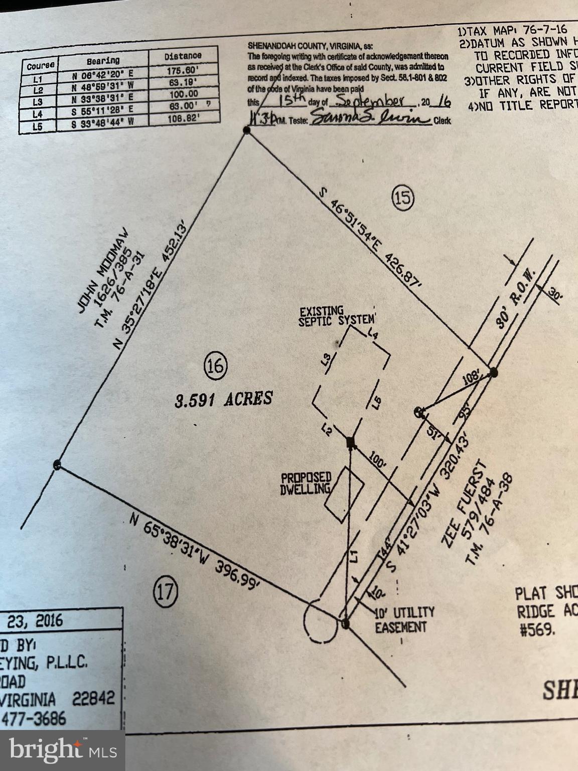 SUNSET RIDGE LOT 16