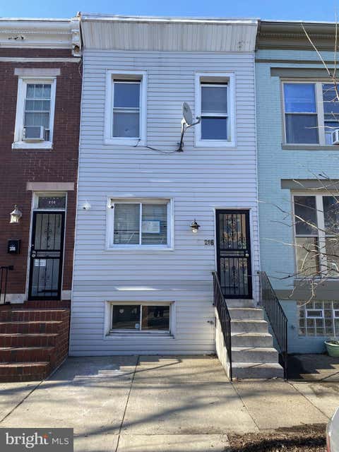 Townhouse For Sale - 206 W Lorraine Avenue<br/> BALTIMORE, MD 21211