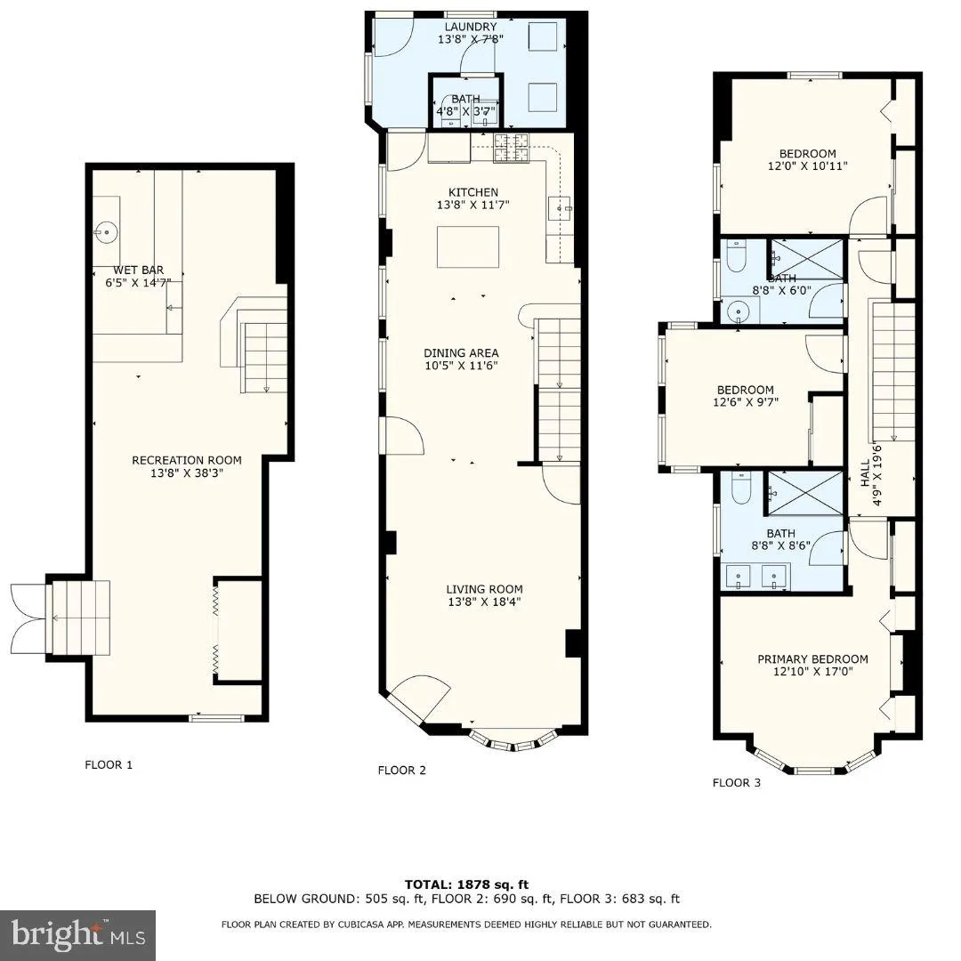 Philadelphia, Pennsylvania 19134, United States, 3 Bedrooms Bedrooms, ,3 BathroomsBathrooms,Residential,Active,113700