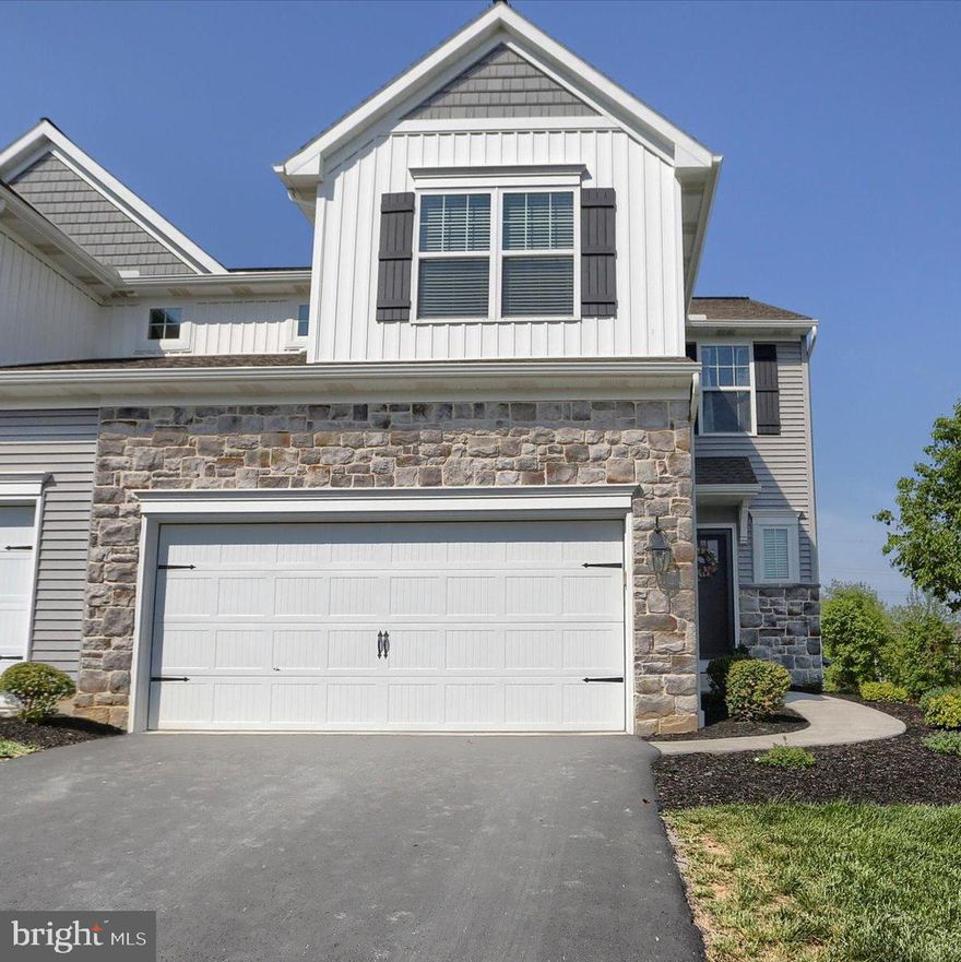 Step into this spacious 3-bedroom, 2.5 bath duplex home featuring all the modern touches. Open floor plan is perfect for you entertaining needs. The kitchen shows off granite countertop, tile backsplash, large island and panty. Mud room off the garage make a perfect drop zone before entering the home. Dining room has an open view of the stone fireplace that boast a shiplap backdrop. The home features a dedicated study, perfect for working from home. This home offers three large bedrooms on the second floor and well as second floor laundry. Primary bedroom is showing off a walk in closet and private bath.  This home with updated finishes offer comfort and style. Don't miss this opportunity to own a well-appointed duplex in a great community!