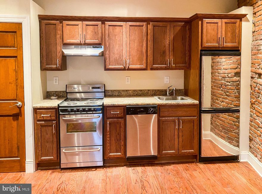 *Available Now!*

Don’t miss Unit 6 at 1122 East Passyunk Ave! This 1 bedroom,1 bathroom apartment is located on the 3rd floor of the building and boasts beautiful hardwood flooring, exposed brick, mini split cooling and heating as well as its own private deck. The modern kitchen features an electric range, dishwasher and refrigerator and natural wood cabinetry for your cooking needs. The bathroom is also nicely renovated with neutral tiling and a shower/tub combination, while the bedroom features a closet with built-in shelving for organization. Other perks include an intercom system, pet friendly building, and offsite laundry access. Best of all, you are situated in a great area in Philly that is close to fun attractions like the Italian Market, Pat’s King of Steaks, Geno’s Steaks, and Garage Passyunk.

*Dogs under 25 lbs permitted with $500 non-refundable pet fee