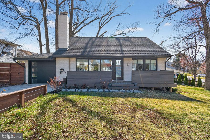 You'll enjoy coming home to this tastefully updated, inviting property that features a versatile, modern layout.  Ideally situated in a close-in, park-like setting, with just one traffic light between you and the train stations. Here you'll enjoy access to a paved trail just one block away, a beloved neighborhood playground a few blocks further &  Rock Creek Park basically at your doorstep.

The main level features an open-concept layout with a sleek, updated kitchen that flows effortlessly into the living and dining spaces. Natural light pours in, from both the front and back of the home, creating a warm space for easy living and effortless entertaining. The primary suite's a standout, featuring a beautifully updated bath. Enjoy the closet you’ve always wanted, including thoughtfully designed laundry space for ultimate convenience.

Upstairs, you’ll find two generously sized bedrooms and a spa-like bath. The finished lower level offers exceptional flexibility, featuring a fourth bedroom plus a separate in-law suite. With both interior and exterior entrances, the lower level transitions as needed from recreation space to private guest quarters with a wet bar & fridge. Additional highlights include off-street parking & a garage bringing ease to your daily routine.  

Just a few blocks down Bradley, you’ll find a supermarket, restaurants, library, and more. On the way home from to the train, you'll find a convenience store, bakery and other dining options. Perfectly positioned in a serene setting, yet incredibly well connected.