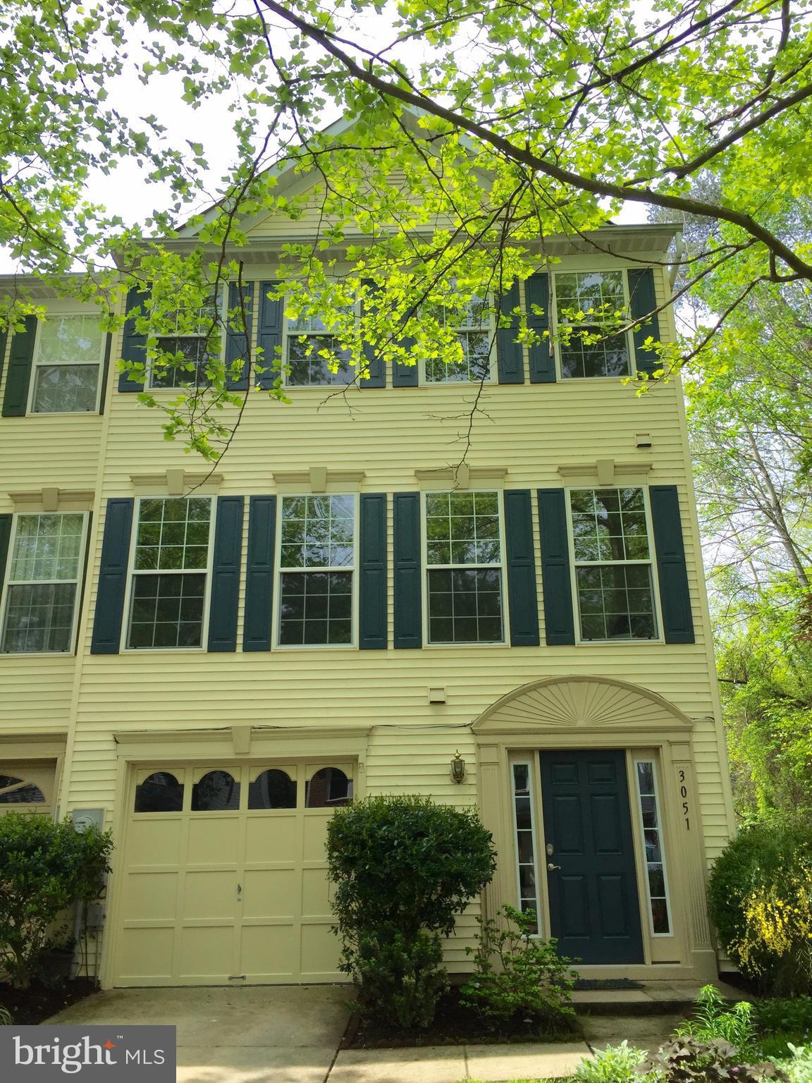 Welcome Home! Beautiful end unit town house that overlooks Oxbow Lake in the distance. Watch sunsets on Oxbow Lake from the comfort of large eat in kitchen. Located in an enclave between Baltimore & DC. Townhouse updated with wood floors, wall to wall carpeting, bathroom remodels, and more. Located in self sustained Russett Community, that has a library, community center, multiple pools, tennis courts, pickle ball courts, hiking trails, Oxbow Preserve, tot lots, basketball court, volley ball court and large common areas. $45.00 application fee for each adult.