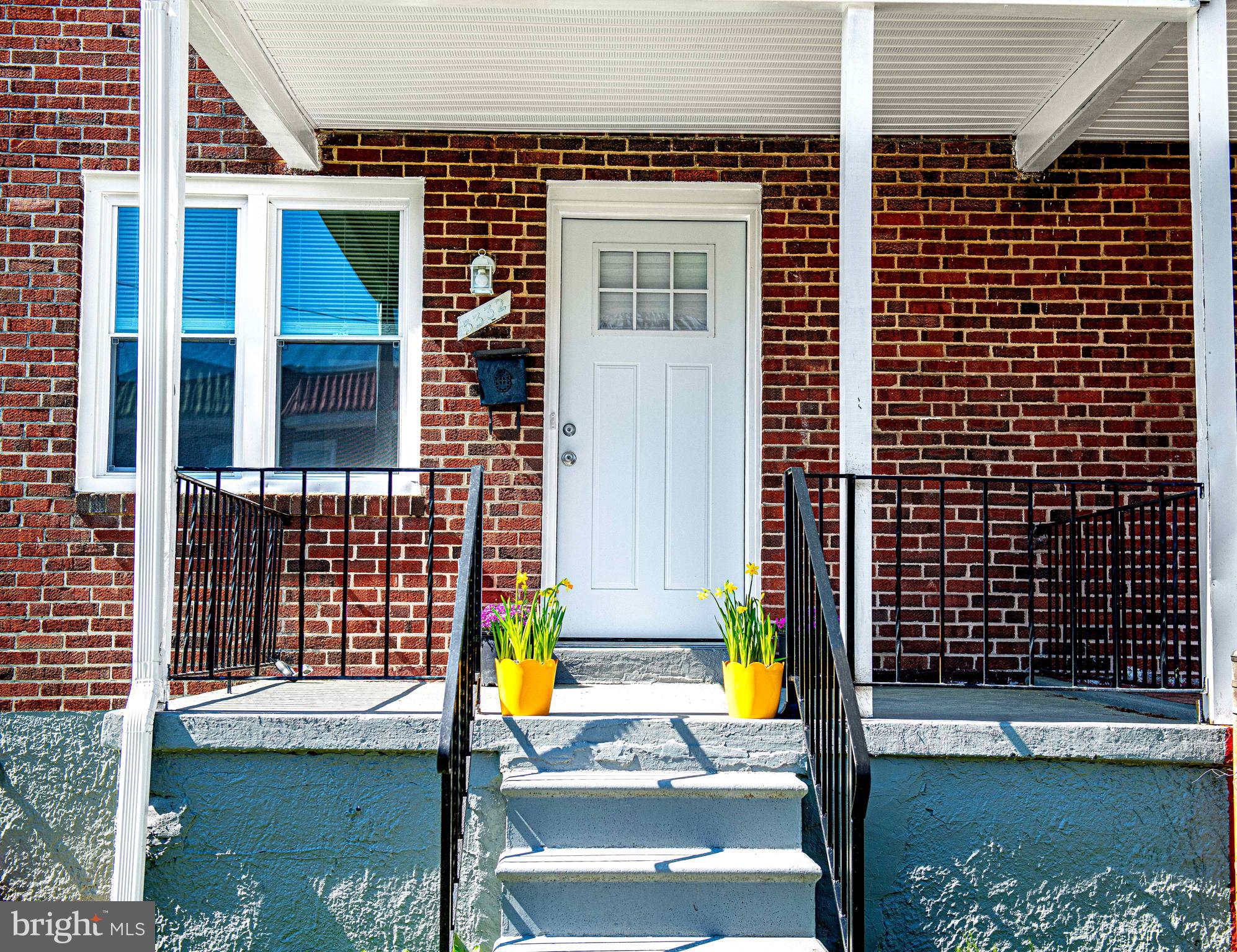 This stunning end of group rowhome features many recent updates. LVP flooring throughout, new cabinets and granite countertops, stainless steel appliances, and new paint give this home a bright and modern feel. However, the real value is in the details. All of the windows have been replaced, new doors, new HVAC, and new washer and dryer make this home truly move in ready. On the upper level, the bathroom has been updated with a new tub/shower, toilet and vanity. The lower level has been freshly finished with new flooring and paint and provides ample space to spread out. A brand new deck walks out to the rear yard that includes a shed and a private parking area. This home is just minutes away from the famed Pimlico race track and is a great convenient location to get downtown!