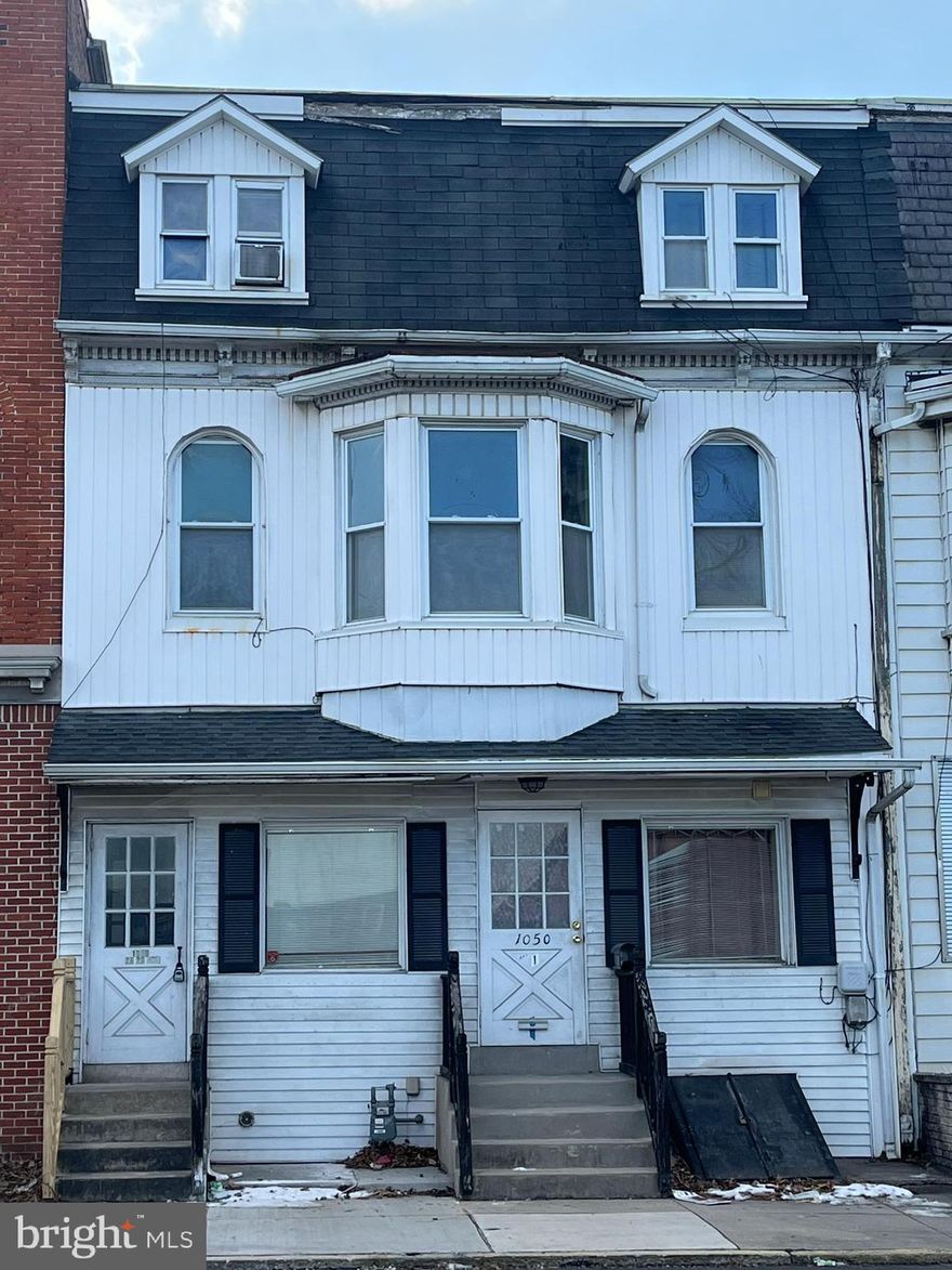 Check out this 4 unit investment opportunity located in North York Borough / Central School District and just a short distance from Rt 30 and I-83. All units have access to rear parking, and each has their own 100 amp service, electric water heater, forced hot air / air-conditioning unit.

Unit 1 is located on the first level and includes 2 bedrooms and 2 full baths, walk-in closets, laundry room, kitchen with tile flooring, stainless steel appliances, and walk-in pantry.  Perfect as the owner’s primary residence or as an additional rental.
Unit 2 and 3 are located on the second floor and can be accessed from the front or rear entries. Both include one bedroom, one bath, living space, and galley kitchen. Electric range and refrigerator are included.
Unit 4 located on the 3rd floor includes living space, kitchen, one bedroom, and one bath.
Additionally the property has an unfinished basement accessed from the bilco doors located at the front of the building.  There is also a secondary basement accessible from the rear.
Don’t miss this rare opportunity!  Call today for a showing.  Please allow for 24 hour notice.
Property being sold AS IS