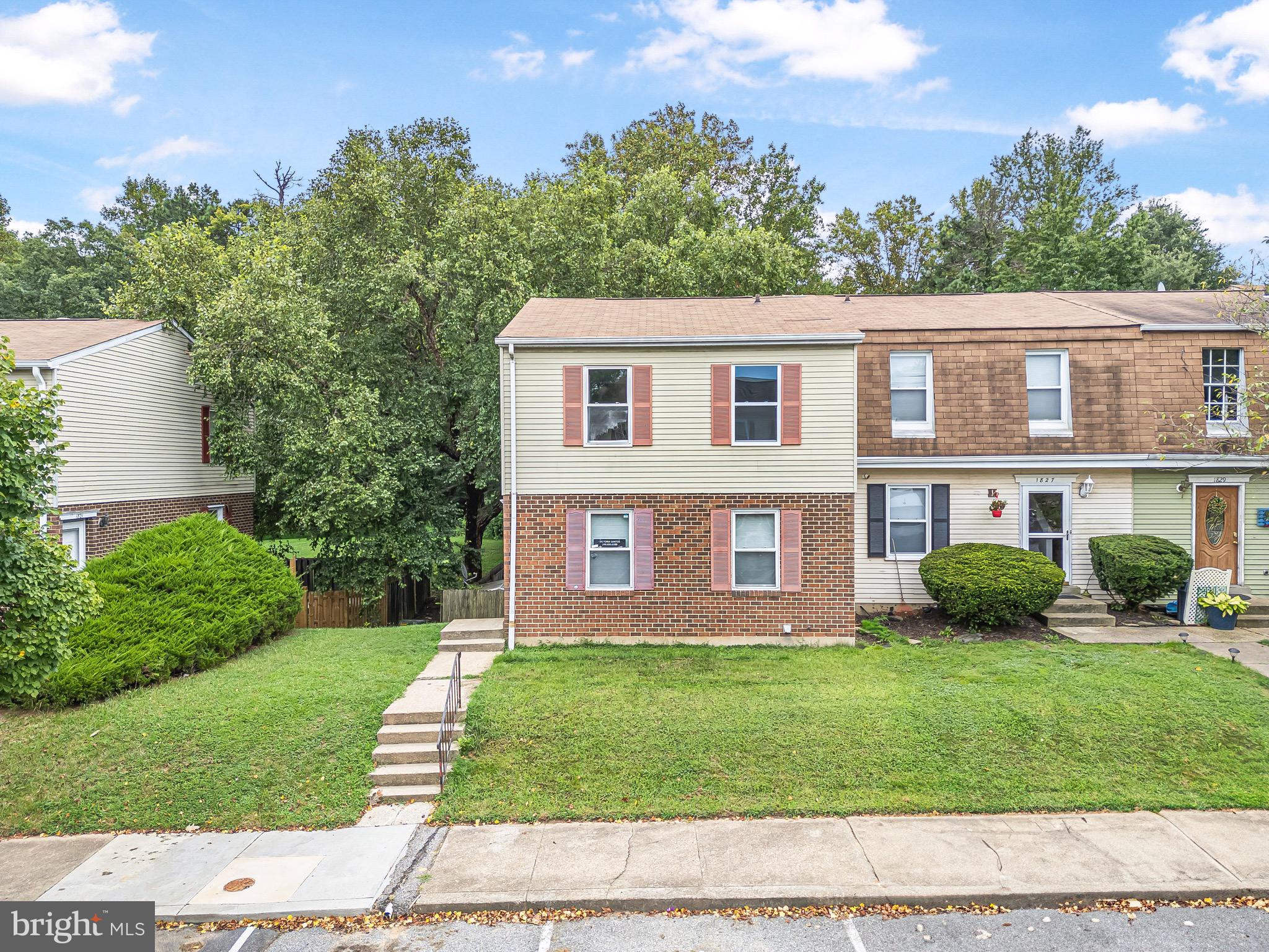 Welcome to 1825 Oriole Court - a well-maintained end-unit townhouse located in Severn, MD. This charming colonial-style home offers 3 spacious bedrooms, 2 full bath, and 1.5 baths across approximately 1,460 square feet of thoughtfully designed living space. 1 bonus room in basement!!
Over the years, the home has been thoughtfully updated with stainless steel appliances, fresh paint, newer carpet (2yrs old). The finished basement offers a bonus room, full bathroom, and versatile space perfect for entertaining, storage, or a home office. As an end-unit, the property provides added privacy and brightness throughout. 2 reserved parking spaces included right in front of the home.
Conveniently located near major commuter routes, Fort Meade, BWI Airport, and Baltimore attractions, this home offers the perfect balance of comfort, functionality, and accessibility & is ready for you to call HOME!