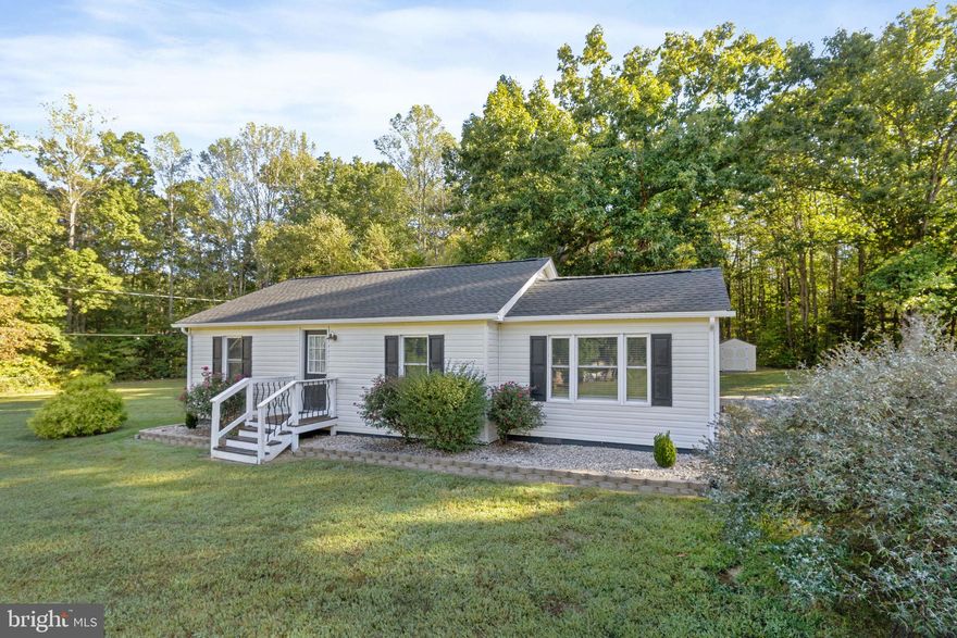 Looking to downsize? This charming and cozy two-bedroom, one-bathroom home in the county  nestled on  2.10 acres offers a unique living experience. Starting in 2018, it underwent a complete remodel, transforming it into a modern and comfortable space. The gutted interior was replaced with all new plumbing, electric wiring, and a service upgrade to a 200-amp service. In 2018, the roof and HVAC system were also installed. Throughout the home, Pine hardwood floors provide warmth and elegance. In 2022, a new concrete patio and sidewalk were added, enhancing the outdoor living area. The rear of the home features a screened-in porch and a laundry/utility room, providing ample space for relaxation. The surrounding area has very large  oak trees that offer ample shade and privacy. A private driveway leads to a 10x12 shed (2022)adding to the home’s storage capabilities with plenty of parking spaces. Additionally, high-speed internet is available in this central location, making it convenient for work, entertainment, and online activities. The home is conveniently situated in the county of Orange which includes Gordonsville but conveniently close to surrounding counties including Louisa, Spotsylvania, Culpepper, locust grove , unionville and Lake Anna, .This property is shown by appointment only  Make your appointment today.