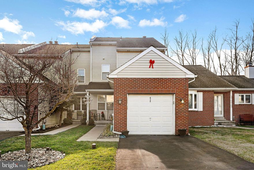 Welcome to this beautiful 3-bedroom, 2.5-bathroom Bensalem Village Townhome, boasting a prime location backing up to open space! Step into the immaculate home featuring a remodeled kitchen with ceramic tiled floors, granite countertops, and a side-by-side stainless refrigerator. The breakfast room offers corner built-in seating with storage, while the family room features a cozy fireplace and the formal dining room leads to the large deck with an electric, retractable awning. Enjoy entertaining on the oversized deck and spacious backyard, perfect for gatherings with family and friends. Upstairs you will find 3 bedroom, 2 full bathrooms. The spacious master bedroom offers a recently updated master bath. Downstairs, the finished basement offers additional living space with new tiles and paint from 2021. Updates include a new AC unit in 2019, a new water heater in 2018, and a new front door and screen door installed in the same year. The community amenities include tennis courts, a pool, clubhouse, playground, and basketball courts, making it ideal for families with kids. Plus, the back area offers a serene retreat for quiet reading or playtime for kids and dogs, with ample space and privacy. Welcome to your new home!