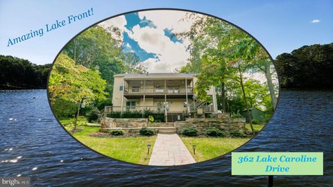 362 LAKE CAROLINE DRIVE RUTHER GLEN VA 22546