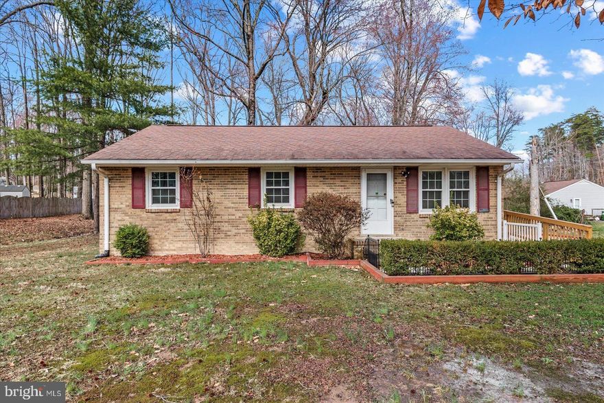 Beautifully Renovated Home in Spotsylvania ! This home has been completely redone and no details were spared. The living room has a wall mounted gas fireplace that fits perfectly ! There is a separate dining room that overlooks the living room  ! The custom kitchen was made for the chef ! It has granite countertops , upgraded cabinets and  stainless steel appliances ! The kitchen has a cabinet just for your trash can , a built in cutting board , ample cabinetry , an oversized sink and so much more !The washer and dryer convey , inside the laundry area . There are three bedrooms and two fulls baths. The guest bath features a shower / tub combo , tile floors and a vanity ! The primary bedroom has its own bathroom with a custom tile shower ! The backyard is perfect for entertaining ! It has a back deck with canopy , a huge backyard and it's own  shed ! The property has it all , and it's close to everything ! It shows beautifully ! Schedule your appointment to see this lovely home soon, this one won't last long.