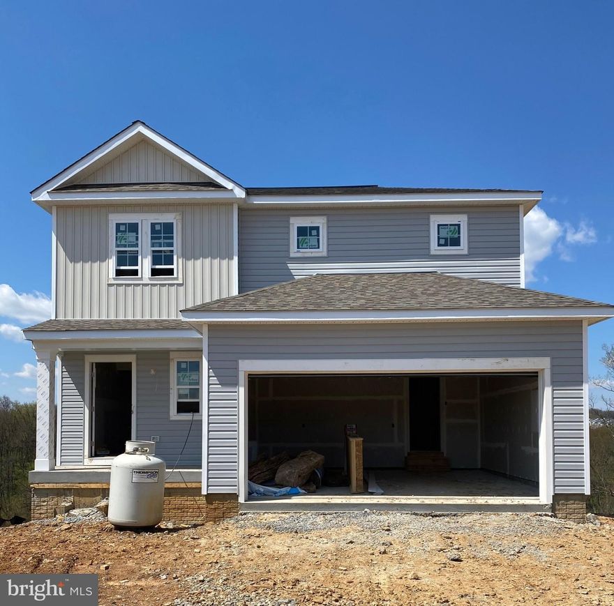 Welcome home to the Heritage Series-easy, elegant, and affordableThe Glenshaw II floorplan.  3 bedrooms, 2.5 bathrooms, 2 Car Garage open concept floorplan with 2x6 construction. Upgraded kitchen with large kitchen island for the chef  to prep or entertaining guests accented with stainless steel appliances and beautiful cabinetry. Added privacy in your backyard with a tree line in the  Overlook at Riverside, conveniently located seconds from I-81 and off the closest exit to Maryland. North Berkeley County's newest community offers a dog park, playground, basketball court, gazebo and park with benches. Schedule your personalized tour today! Virtual tours available!