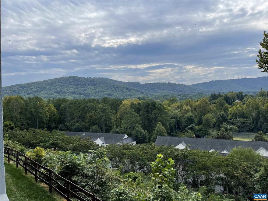Available June 7th 2025! Fantastic two bedroom, two bath Monticello Overlook condo with wonderful MOUNTAIN VIEWS!!!! This condo is in great condition and ready for a new tenants.  Monticello Overlook is located in a convenient Belmont location with easy 64 access.