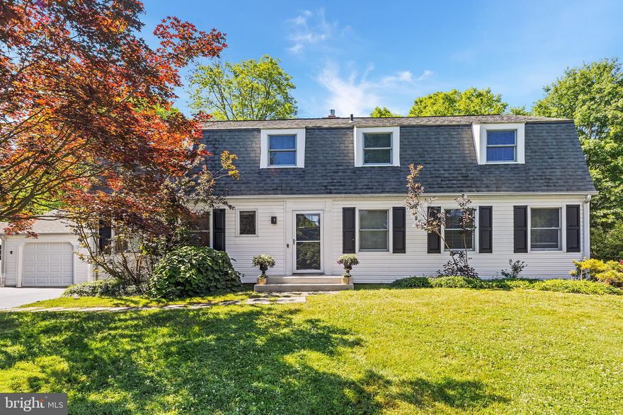 Welcome to this beautiful, 5 bedroom Dutch colonial with four full baths in the sought after Tredyffrin/Easttown School District.  The lovely curb appeal of the home will strike you when you first pull up to the property.  Enter the home to the large foyer area.  To the left is the formal dining room with updated light fixtures, and lovely wood work.  To the right of the foyer is a full bath and bedroom, perfect for guests, or an au pair.   Behind the dining room is the large eat-in kitchen with new stainless appliances, center island and fire place.  To the right of the kitchen is the spacious great room also with fireplace.  Large sliders lead out from both the great room and the kitchen into one of the most beautiful decks and flat back yards you will find in the area.  The back yard oasis is the perfect place to sit back and relax or play.  Moving to the second floor is the large, primary bedroom and bath with updated walk in closet. Three additional bedrooms, ample closet space and one additional full bath complete the second floor.  The current owners have renovated the large basement including the addition of another full bath.  Throughout the first and second floors of the home you will find beautiful hardwood floors and recessed lighting.  Windows are everywhere creating a home that is flooded with light.  In addition the home is located in a neighborhood made up three cul-de -sacs.  This is a great neighborhood for walking, riding bikes or just enjoying.  All of this and close proximity to public transportation, major routes and all of the dining and shopping delights of both Wayne and King of Prussia.