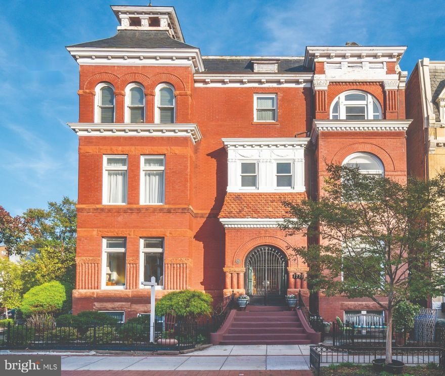 PRICE PERFECTED! MOTIVATED SELLER!  Explore a premier investment opportunity in Dupont Circle. This detached property offers an expansive area of over 6,000 square feet, complete with six parking spaces and four exquisitely maintained units. The centerpiece of this estate is a luxurious, sun-drenched two-level corner unit, embodying the pinnacle of upscale living. As an owner, you can enjoy the splendor of this distinguished mansion as your residence while capitalizing on substantial rental income from the other three units. Alternatively, fully leasing the property can yield a significant yearly income. This property is more than a residence; it is a strategic, high-value investment in sought-after Dupont Circle.
