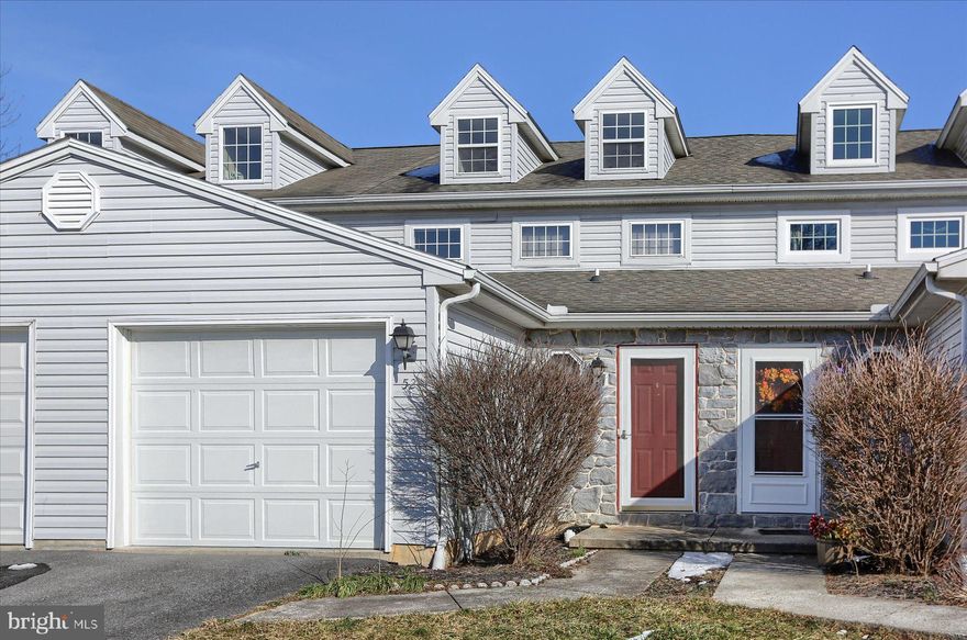 Welcome to your inviting two-bedroom, 2.5 bath interior townhouse located in Silver Spring Township/Cumberland Valley SD.  The main floor features a bright and cheery living room, eat-in kitchen, a first-floor primary suite with ensuite bath, and a convenient laundry area.  Upstairs, discover a versatile loft space, perfect for a home office or additional living area, along with a spacious second bedroom with two closets, and a full bath.  A full unfinished basement offers endless possibilities for customization.  Conveniently located near shopping, restaurants, and highways, this home is awaiting your personal touch with fresh paint and carpet.  Don’t miss out on making this exceptional property your own!