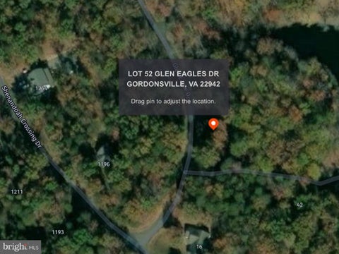 Vacant Land For Sale - LOT 52 Glen Eagles Drive<br/> Louisa County, GORDONSVILLE, VA 22942