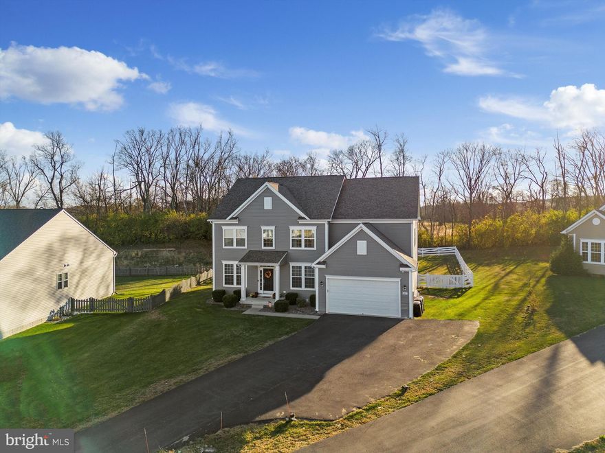 Get ready to entertain on Twain! Springdale Farm!   Amazingly maintained Colonial with 5 bedrooms, 3 1/2 baths.  Over 3600 finished square feet above grade and another 1500+ finished in the basement! Plenty of room, and situated on an almost 1/2 acre lot that backs to a big farm. Fenced rear yard is perfect for the pets. Main level soars with large, well appointed rooms. The kitchen has a huge island and lots of cabinetry as well as a breakfast bar and a corner pantry . Breakfast room overlooking peaceful backyard. Family room off the kitchen. Office/den, plus living and dining rooms. Perfect for the upcoming holiday season. Upper level features a wonderful primary bedroom suite with a large en-suite bath with walk-in shower. Other 3 bedrooms are very spacious with walk-in closets and the laundry is on the upper level as well. The basement is finished with a 5th bedroom and a 3rd bath, along with acid cement floor finish. There is also a kitchen hook up in the basement for future growth.  The patio out back with the built in grill make this home an incredible place to entertain and enjoy for all your living needs. Welcome HOME!