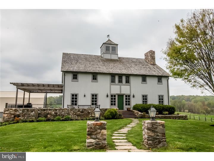 Quintessential Unionville farm with long views, glorious sunrises and sunsets over the pond, pool with gardens and fields and the best location in the area....all this on 70 acres with a fabulous Custom 4 bedroom 3.1 bath barn house, and wonderful 10 stall barn currently configured as 4 box stalls and 10 standing stalls. There is a 3 bay run-in shed and a hay barn with with large open bays for equipment storage and one closed bay used as a shop. Also included are 4 large pastures, 4 small turnout areas and one recovery turn out. In addition to the large pond, there is a running stream at the back of the property. Rarely is a property enjoying this location and these view sheds on the market. The riding is endless and the home embraces the most private of settings down a long winding driveway. The house is filled with light, custom timber work, random width floors and incredible woodwork and staircase by a local renowned carpenter. The stunning gourmet country kitchen with top of the line appliances breakfast room and sitting room opens to a wonderful terrace overlooking the pool and paddocks. The lower level has radiant heat, a full bath , mudroom, laundry and a fabulous 40X26 family room with fireplace and while the French doors and many windows allow views of the terraces and fields. Relax in the summer by the pool watching the horses and the sunsets and curl up in the winter in front of any of the 3 Rumford fireplaces. Views from the house go for miles across the open countryside and the sense of space is incredible. Combine all this with a location that is central to all amenities-minutes to schools shopping and the village of Unionville- makes this a once in a lifetime opportunity. As a gentleman's farm, country residence or horse operation, it is incomparable. Also, under an Agricultural easement which provides the benefit of a low tax burden and a 21 acre parcel that can be sold separately.
