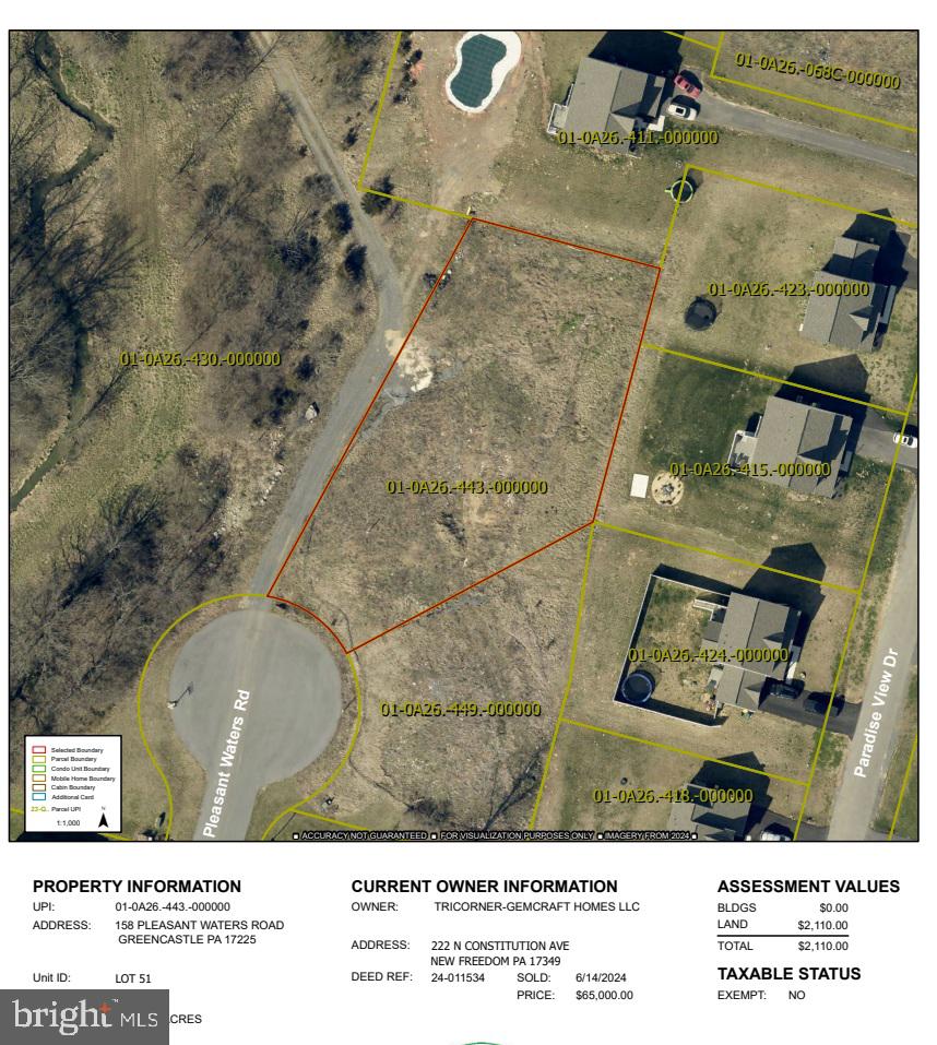 158 PLEASANT WATERS ROAD