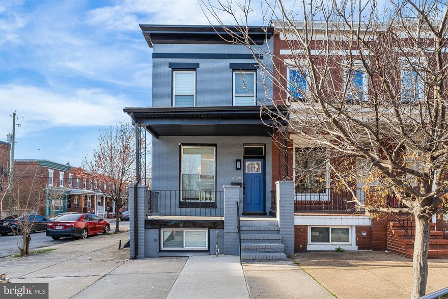 Welcome to this impressive end-of-row brick residence offering over 2,000 square feet of thoughtfully designed living space in Baltimore City. Showcasing 4 bedrooms and 2.5 bathrooms across three finished levels, this home combines classic architectural character with a spacious and versatile layout.

The lower level features a well-appointed bedroom and full bath, complemented by an expansive living area that provides both comfort and flexibility. The main level is the heart of the home, featuring an exceptionally large kitchen and dining space—ideal for both everyday living and elevated entertaining—along with a conveniently located powder room.
The upper level offers three generously sized bedrooms and a full bath, creating a private and well-balanced retreat. Each level is designed to maximize space, light, and livability.

With its timeless brick exterior, substantial square footage, and flexible floor plan, this residence presents a rare opportunity to own a home with both presence and potential. Ideally located near major commuter routes, shopping, and dining- additional details coming soon, schedule your private showing today!