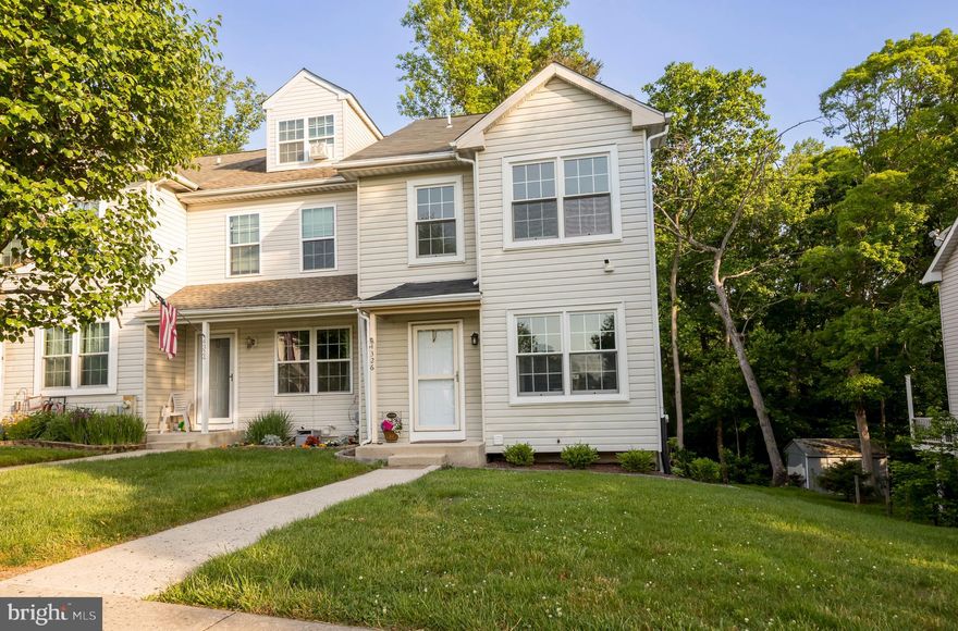 Welcome to 4326 Gilmer Ct - Located in the Riverside Community of Gilmer Woods*This spacious end-of-group townhome features 3 bedrooms, 1 full bathroom, 2 half bathrooms, and a fully finished lower level*On the main level, you’ll find a well-appointed kitchen with granite countertops and stainless steel appliances, a half bathroom, and a large open-concept living and dining area with sliding doors that open to a deck with wooded views*The upper level offers 3 bedrooms, including a primary bedroom, 2 additional bedrooms, and a spacious full bathroom with access from both the hallway and the primary bedroom*Enjoy additional living space in the fully finished lower level, complete with a generous family room with walk-out access to a patio, a bathroom, and a utility/laundry room*Highlights include brand-new flooring, fresh paint throughout, and two assigned parking spaces, plus plenty of additional guest parking*MOVE IN READY!