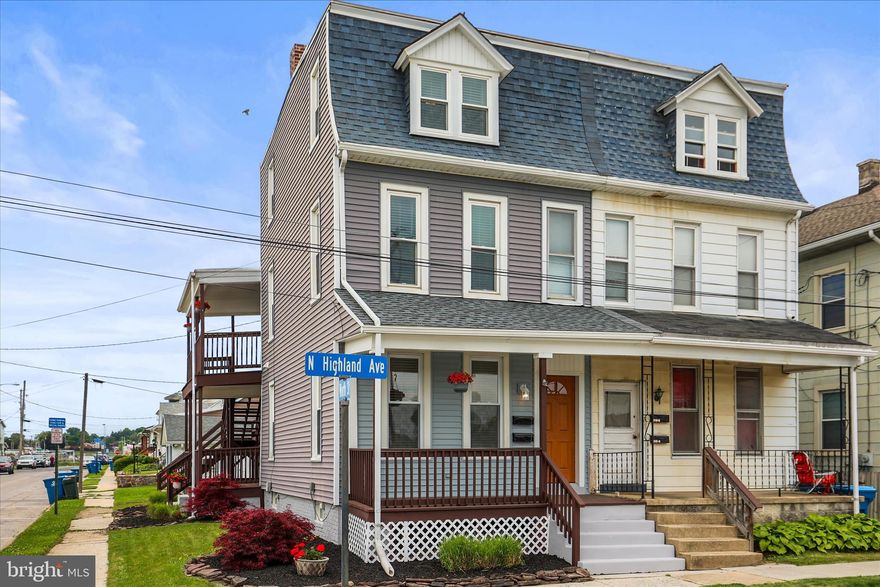 Welcome to this truly turnkey investment opportunity in the desirable West York School District! This newly updated semi-detached property features two well-appointed apartments with strong rental income potential and low-maintenance appeal. Conveniently located near Route 30, schools, shopping, dining, and everyday amenities, this property offers an ideal setup for both seasoned investors and owner-occupants looking to offset living expenses. Live in one unit and rent the other!

The first-floor apartment offers 1 bedroom and 1 full bathroom, while the second-floor unit features 2 bedrooms and 1 full bathroom, providing flexible rental options and broad tenant appeal. Recent updates throughout the property include new carpet, new flooring, fresh paint, updated bathroom features, and laundry hookups for added tenant convenience.

Outside, the detached two-car garage offers additional rental income potential or convenience as an owner. With modern updates already completed, this move-in ready property is positioned for immediate occupancy and income generation.
