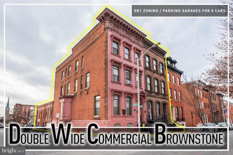 Townhouse For Sale - 1300 Eutaw Place<br/> BALTIMORE, MD 21217