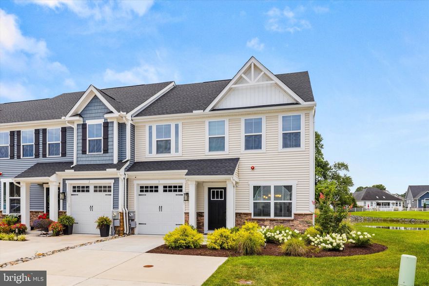 Beautiful End-Unit Townhome in Amenity-Rich River Run Golf Community

Enjoy low-maintenance coastal living in this bright and spacious 3-bedroom, 2.5-bath end-unit townhome located in the desirable River Run community along the St. Martin River. Just minutes from downtown Berlin and Ocean City beaches, this home offers golf course views from both the front and back.

The open-concept main level features a large dining area and kitchen with quartz countertops, a central island, and ample cabinetry. The two-story family room is filled with natural light and opens to a private outdoor space—ideal for relaxing or entertaining.

The first-floor primary suite includes a walk-in closet and en-suite bath for convenient main-level living. Upstairs, luxury vinyl plank flooring extends through two generously sized bedrooms and a versatile loft—perfect for guests, a home office, or flex space.

River Run offers resort-style amenities including an 18-hole Gary Player golf course, pool, fitness center, tennis courts, boat dock, kayak launch, on-site restaurant, and planned community activities. Lawn maintenance is included.

Ideal as a full-time residence or a weekend getaway, this home offers comfort, convenience, and lifestyle in a peaceful, waterfront community.