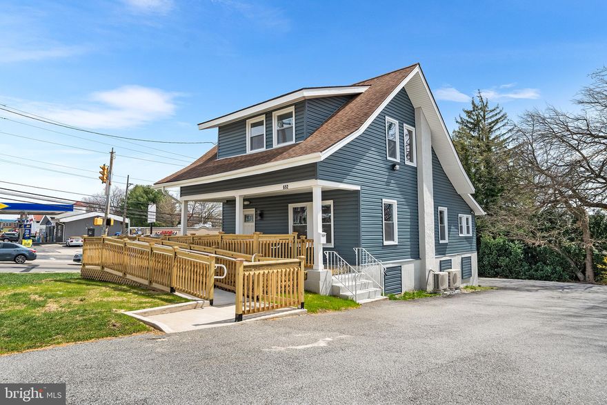 Welcome to a rare opportunity at the bustling corner of Bishop Rd and Springfield Rd in the heart of Springfield Township. This high-visibility property offers the perfect setup for a business owner looking to live where they work. Zoned B Residential, the property allows for a commercial business on the first floor with a residential unit above. The 1 bedroom 1 bathroom unit above is also available for rent, Residential Lease - MLS#  PADE2091100. The building has been completely renovated from top to bottom. The first-floor commercial space boasts approximately 900 sq ft of open, ADA-compliant space—ideal for a retail shop, office, or boutique service. With over 10 parking spaces on site and prime exposure to constant foot and vehicle traffic, this location offers unmatched convenience and visibility. If you're a small business owner, this is a standout opportunity in one of Springfield Township’s most active corridors.

Property is also listed for sale: Residential Multi-Family: MLS number PADE2087728
Commercial Sale: MLS#  PADE2088610