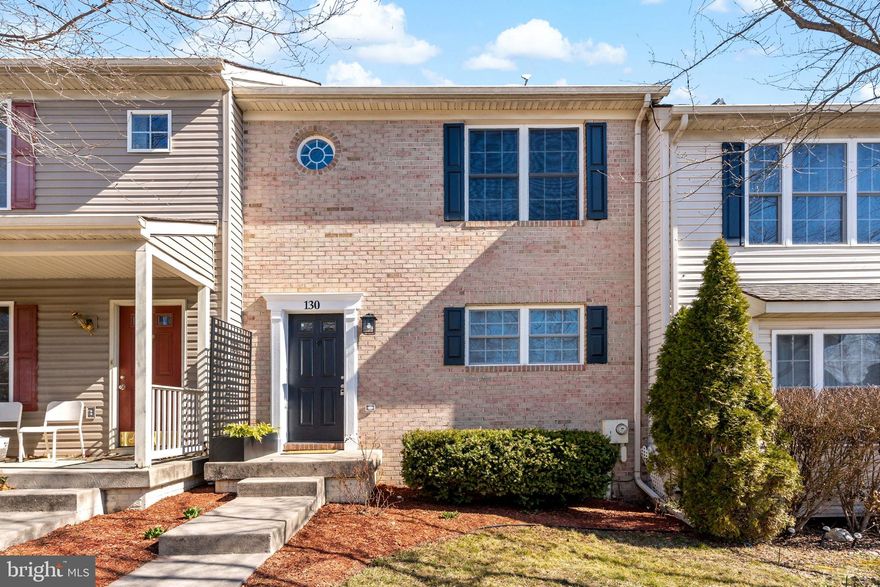 130 Ritter Dr, Martinsburg, WV 25404

Discover comfort and convenience in this inviting 3-bedroom, 2.5-bathroom townhouse located in the vibrant heart of Spring Mills. Built in 2006, this well-maintained home offers a practical layout spread across 1,360 sq ft of interior living space, with an additional full unfinished walk-out basement for future growth, ensuring ample room for relaxation and entertainment. Fresh paint and flooring throughout, granite in kitchen and baths, new modern light fixtures.

Each room is designed to accommodate modern living, with a heat pump system that provides efficient heating and cooling year-round. The kitchen is equipped with essential appliances including a dishwasher, New refrigerator, stove/oven , granite countertops.

Exterior brick front offers a clean and low-maintenance facade, while the property includes two parking spaces, adding an extra layer of convenience for homeowners. Great rear deck for relaxing outdoors, fenced rear yard. Whether you're a first-time homebuyer or looking to downsize, this townhouse presents a perfect blend of functionality and ease.