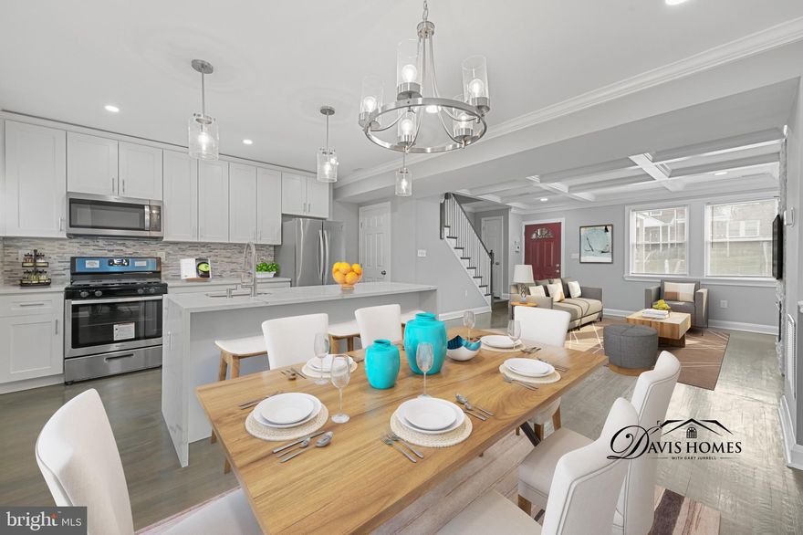 ****SELLER OFFERING CLOSING CREDIT (Ask Agent for Details)**** 

- GREAT Buyer+FAST Lending+SPEEDY Appraisal= QUICK Closing

- HOME is WAITING FOR YOU!!!

-  All Title work is complete. 

At last, YOUR NEW HOME!! Newly Remodeled EVERYTHING!! NEW CENTRAL A/C, TRAY CEILINGS, STAINLESS STEEL APPLIANCES, WATERFALL ISLAND, and More!!

This sentimentally valued  4-bedroom, 2-bathroom, Fully Remodeled Townhome is a special opportunity in the Greenspring Community, prized by locals and home buyers. Within, you'll find original hardwood floors throughout, an open concept floor plan, natural and recess lighting complimented by stylish fixtures, refreshed decor, tray ceilings adding aesthetically pleasing contours overhead, and a custom electric fireplace inserted inside a beautiful rock wall. Stylish kitchen brims with natural light, fresh updates (NEW Stainless Steel Refrigerator, Stove/Oven, Microwave and Dishwasher) gorgeous waterfall island layout, and quartz countertops. The 3 bedrooms upstairs and bedroom downstairs are ready for your decorative flavorings. The finished basement doubles as multi-purpose room and guest suite. Exterior includes good-as-new pressure-treated deck and a breezy front porch. 

This home is a blank canvas for your Lifestyle and Memories!